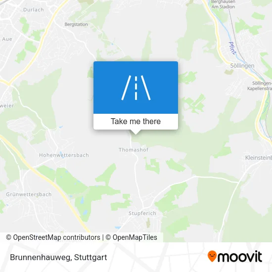 Карта Brunnenhauweg