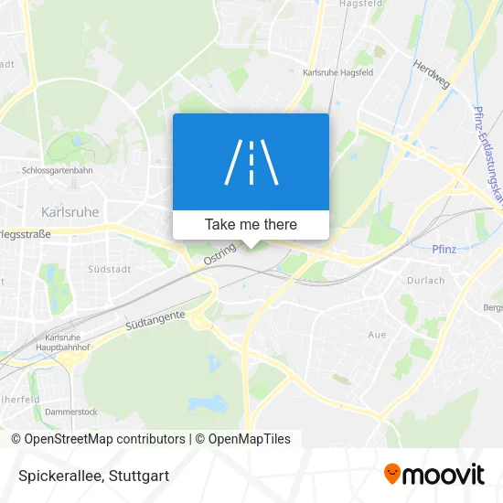 Карта Spickerallee