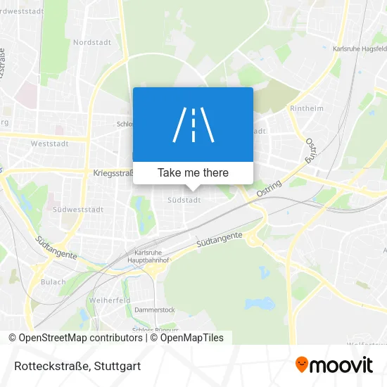 Карта Rotteckstraße