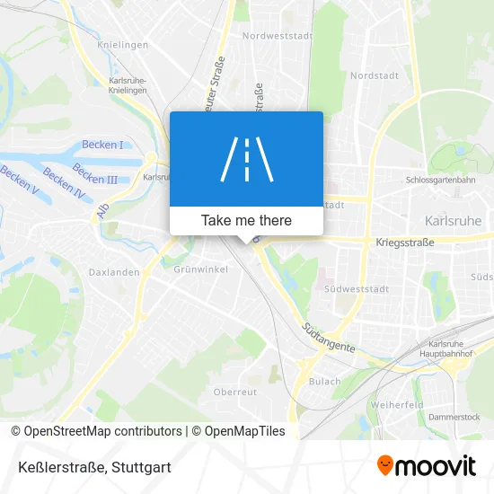 Карта Keßlerstraße