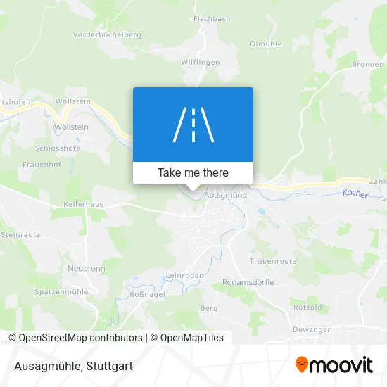 Карта Ausägmühle