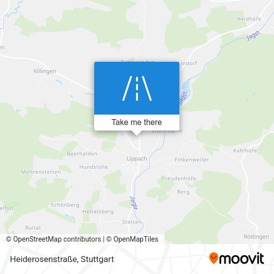 Heiderosenstraße map