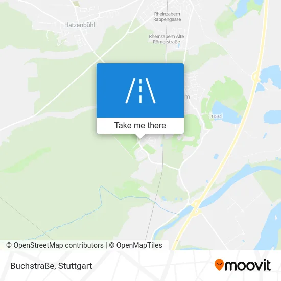 Карта Buchstraße