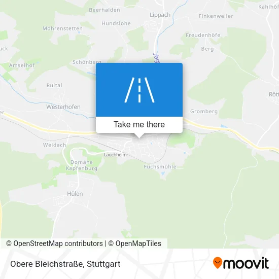 Карта Obere Bleichstraße