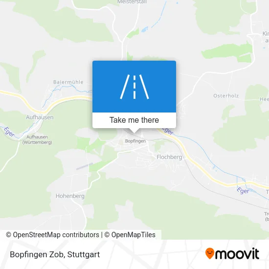Карта Bopfingen Zob