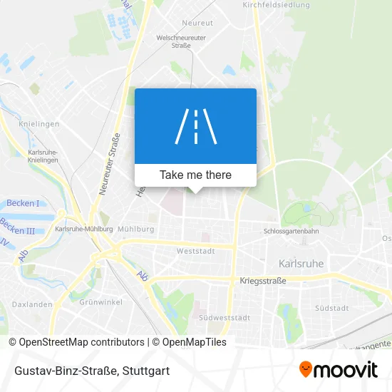 Gustav-Binz-Straße map