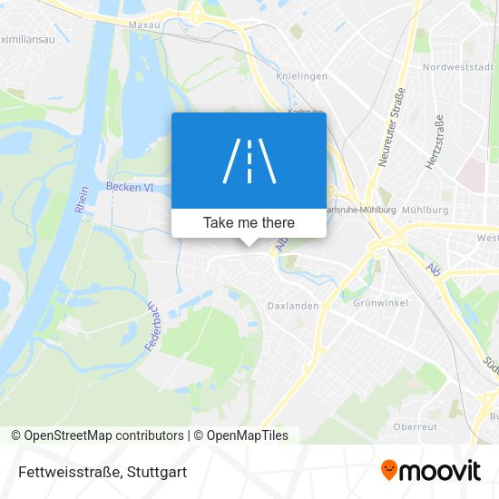 Fettweisstraße map