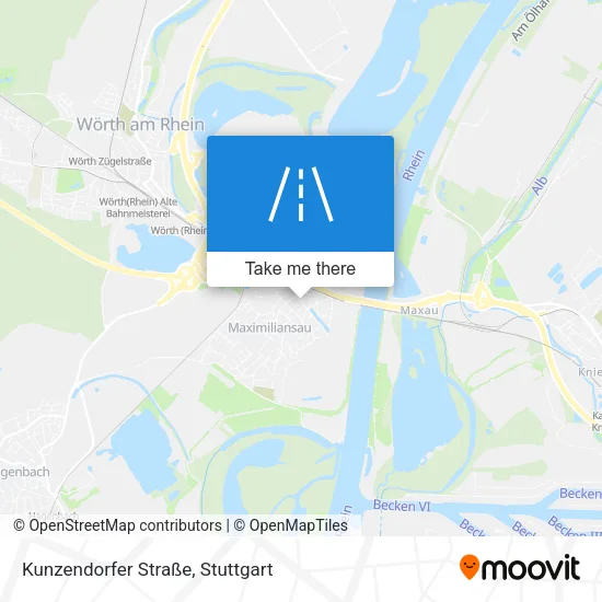 Карта Kunzendorfer Straße
