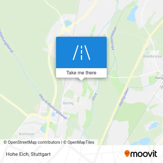 Карта Hohe Eich