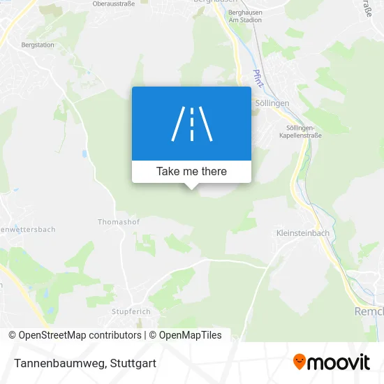 Карта Tannenbaumweg