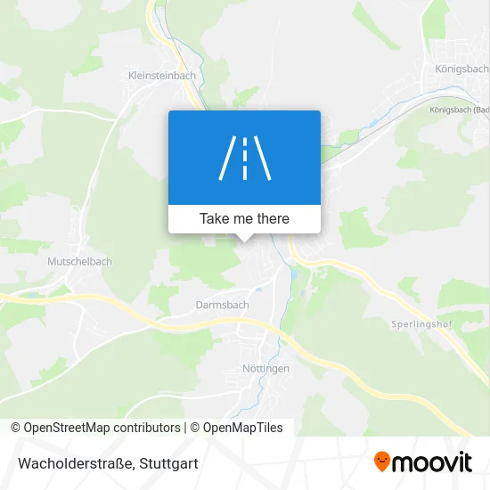 Карта Wacholderstraße