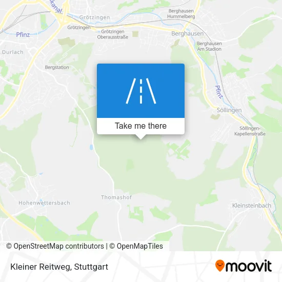 Карта Kleiner Reitweg