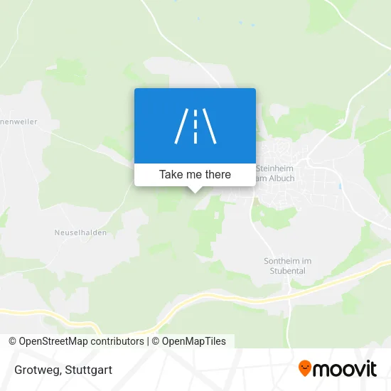 Grotweg map