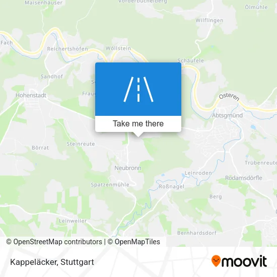 Карта Kappeläcker