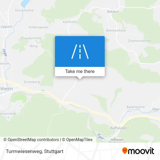 Карта Turmwiesenweg