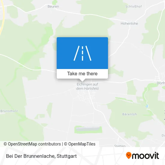 Карта Bei Der Brunnenlache