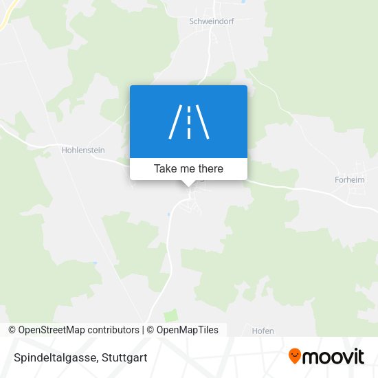 Карта Spindeltalgasse