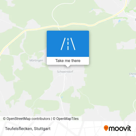 Карта Teufelsflecken