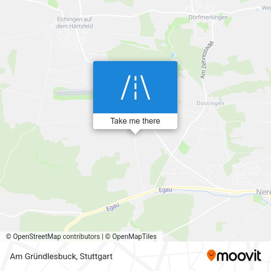 Am Gründlesbuck map