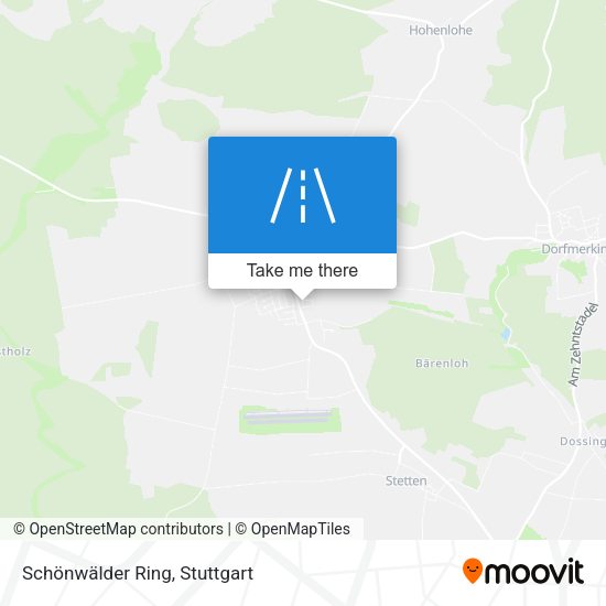 Schönwälder Ring map