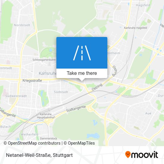 Netanel-Weil-Straße map