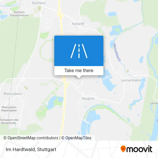 Карта Im Hardtwald