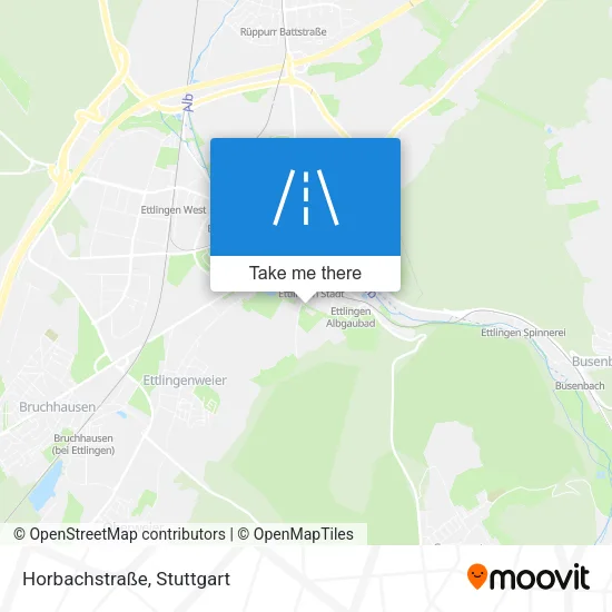Карта Horbachstraße