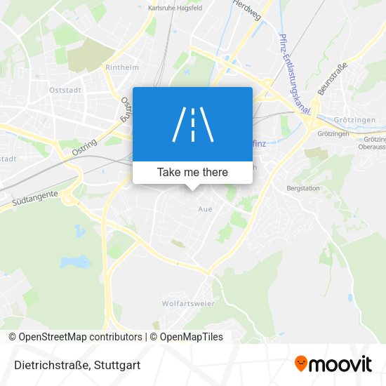Dietrichstraße map