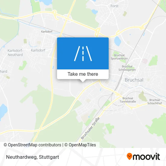 Карта Neuthardweg