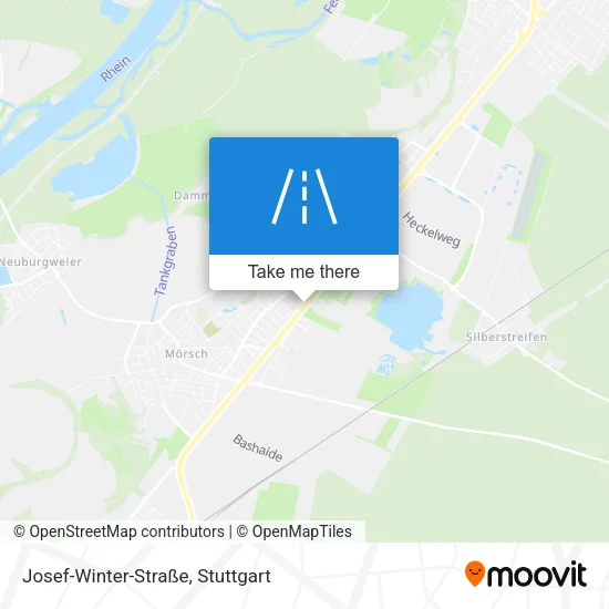 Карта Josef-Winter-Straße