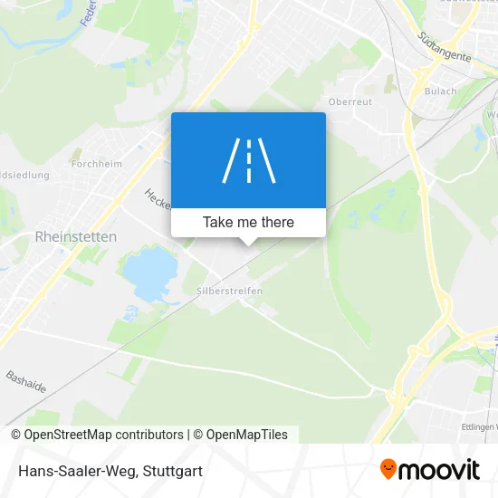 Hans-Saaler-Weg map