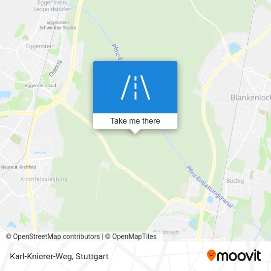 Karl-Knierer-Weg map
