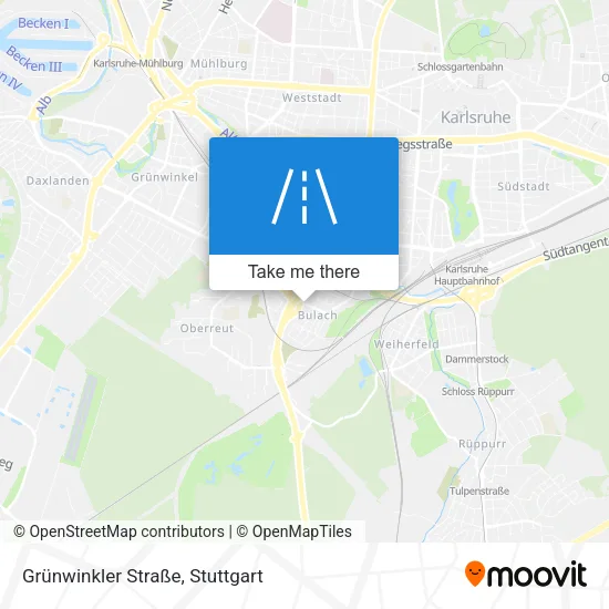Grünwinkler Straße map