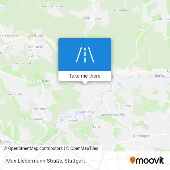 Карта Max-Liebermann-Straße