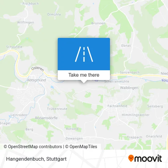 Карта Hangendenbuch