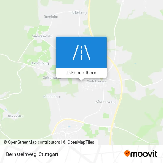 Карта Bernsteinweg