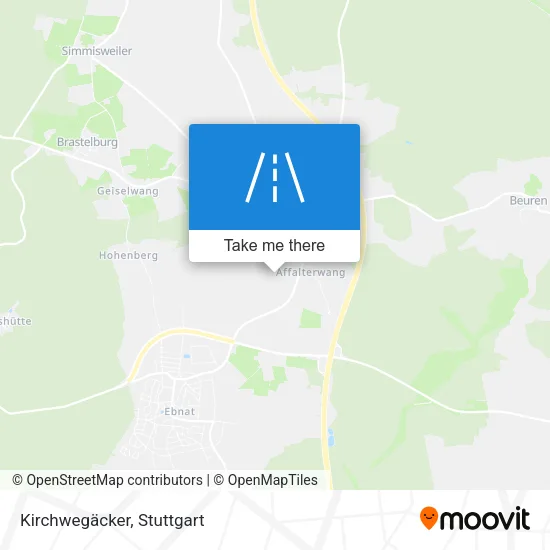 Kirchwegäcker map