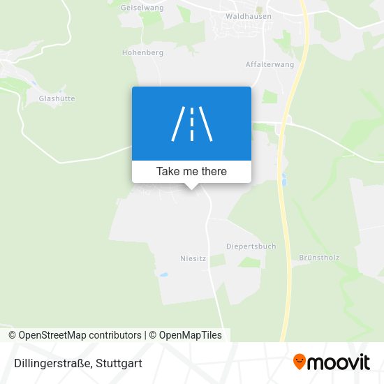 Dillingerstraße map