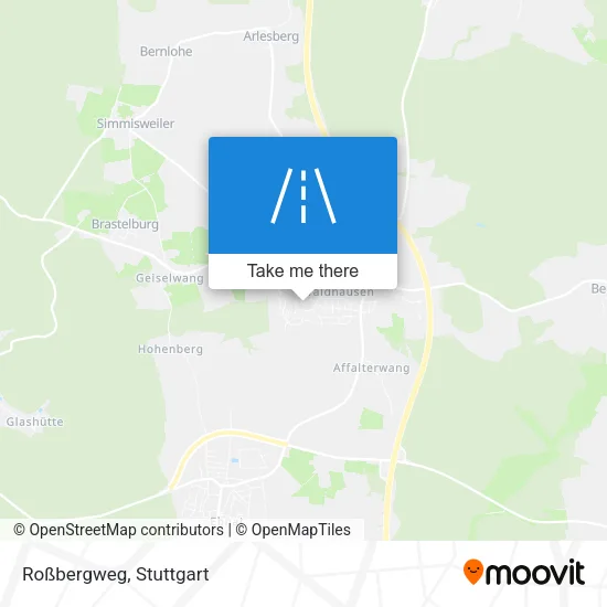 Карта Roßbergweg