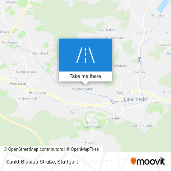 Sankt-Blasius-Straße map