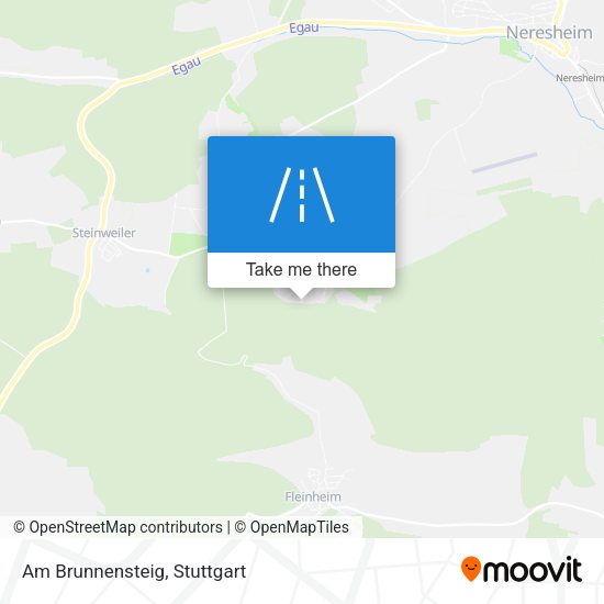 Am Brunnensteig map