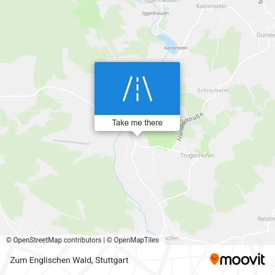 Карта Zum Englischen Wald
