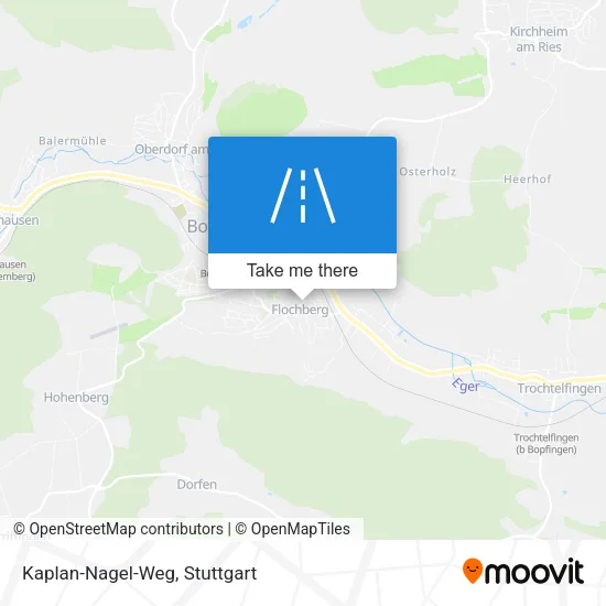 Карта Kaplan-Nagel-Weg