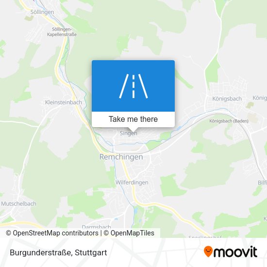 Burgunderstraße map