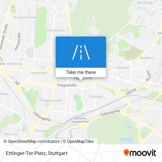 Ettlinger-Tor-Platz map