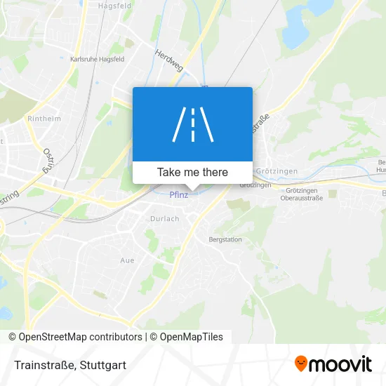 Карта Trainstraße