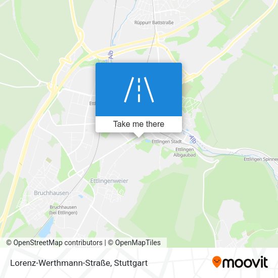Lorenz-Werthmann-Straße map