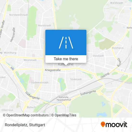 Карта Rondellplatz