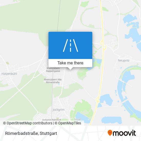 Römerbadstraße map