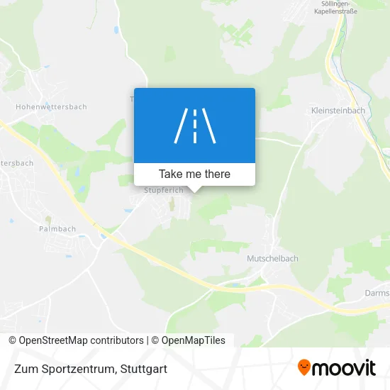 Карта Zum Sportzentrum
